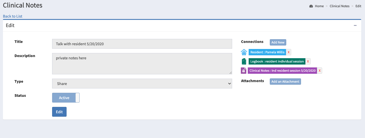 screenshot of Empower Group Care